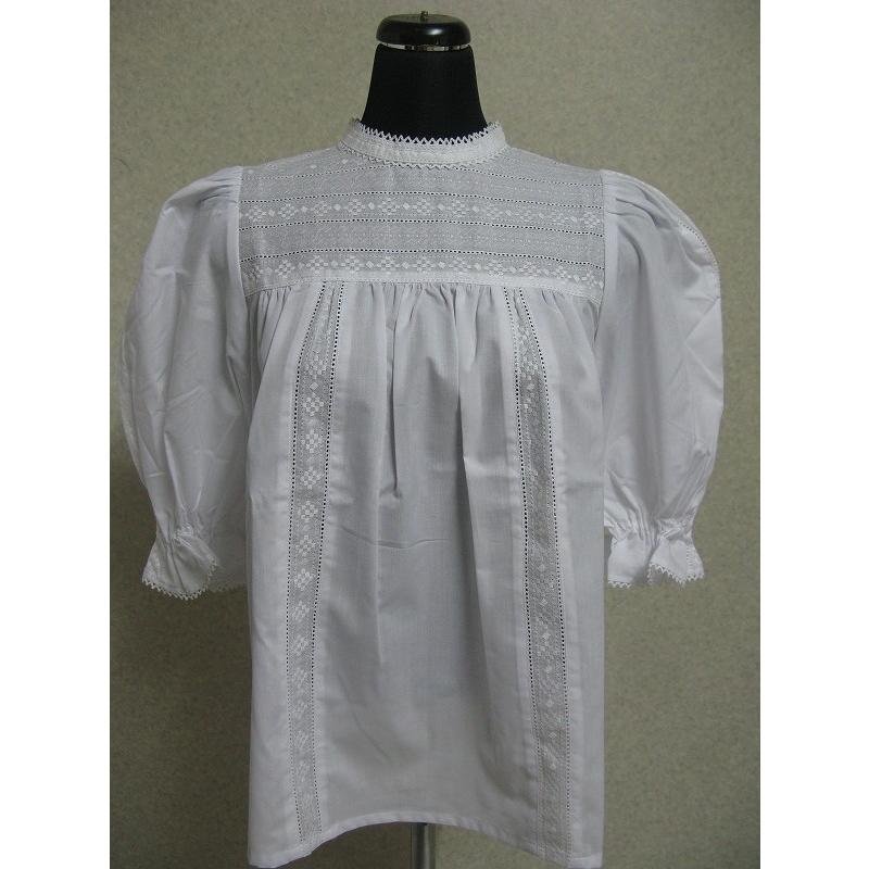 フォークダンス ブラウス 半袖 Sサイズ : フォークダンス 彩～aya