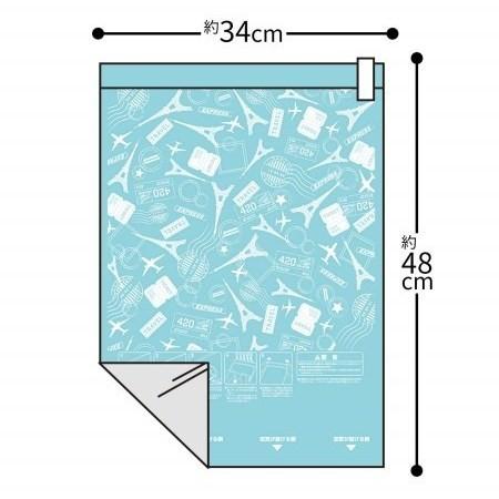 【セット販売】レック 消臭 逆止弁 衣類 圧縮袋 Mサイズ 2枚入 O-701 【10個セット】｜ayahadio｜02