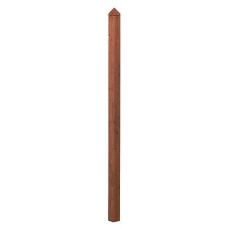 ラティス用飾付柱 60角×150cm WEX-103N ナテュラル （6本セット）｜ayahadio