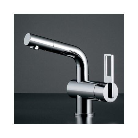 カクダイ シングルレバー混合栓 183-037