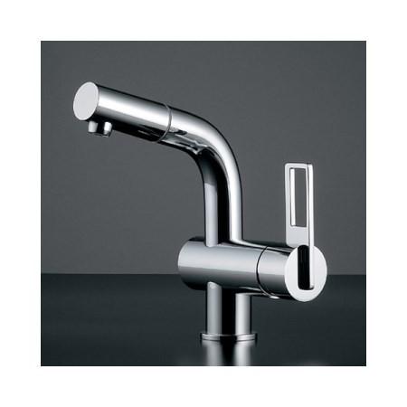 カクダイ シングルレバー引出し混合栓 184-013