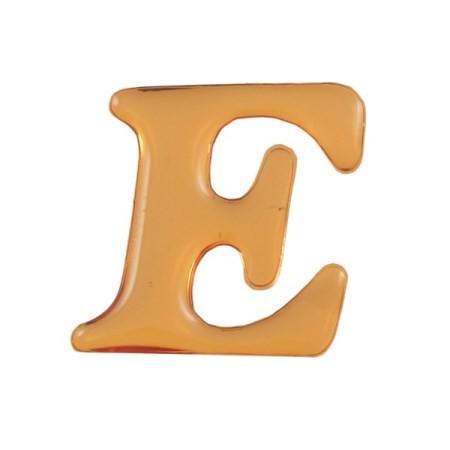 Gu E クリスタルメタル文字 E 25x1mm テープ付き 値頃