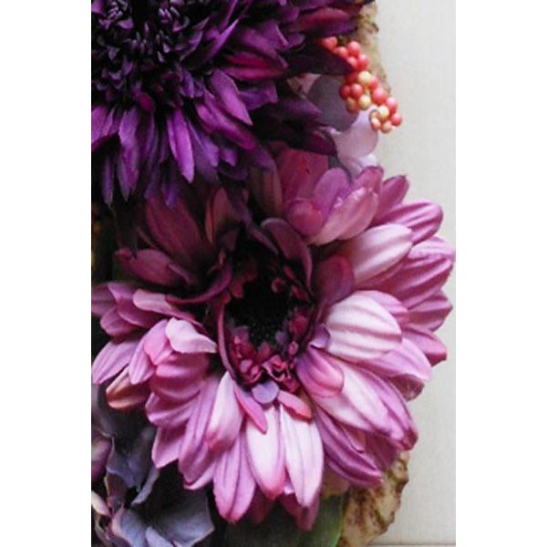アートフラワードアノブ飾り「Amulette purple」 : Ayanasu花工房