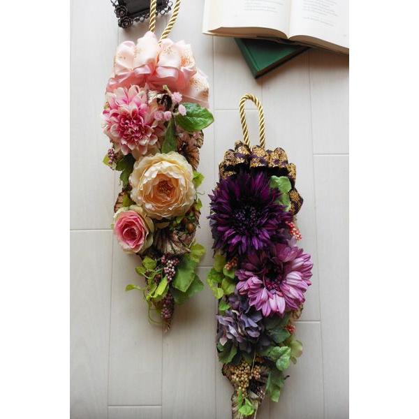 アートフラワードアノブ飾り「Amulette purple」 : Ayanasu花工房