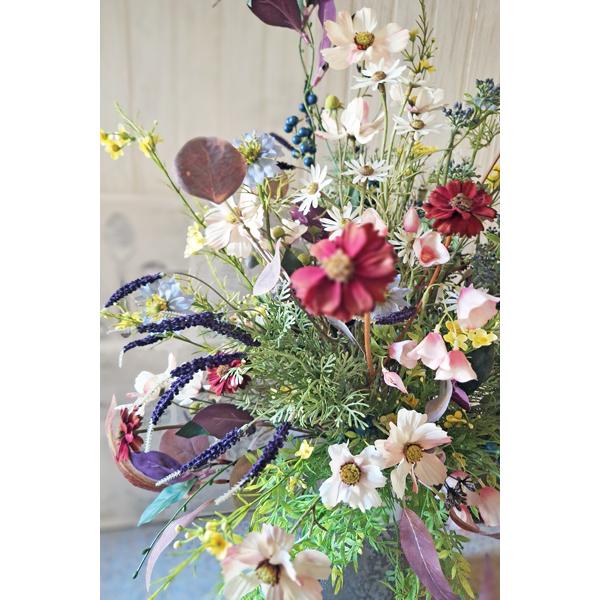 新作！アーティフィシャルフラワーアレンジメント「Promesse」 可愛い