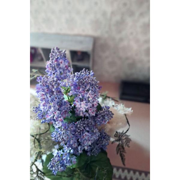 新作！アーティフィシャルフラワーアレンジメント「LILAC」大きい