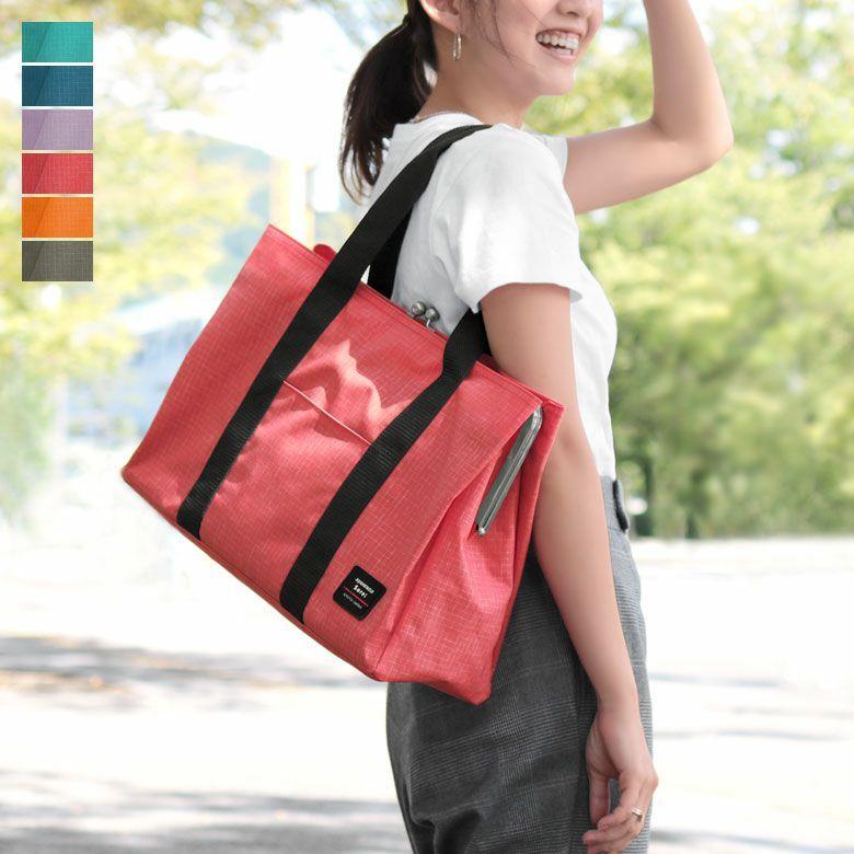 がま口 バッグ がま口スクエアトートバッグ L Sarei スパイダロン R リップ 在庫商品 B Sq Tote Splr Ayanokoji 通販 Yahoo ショッピング