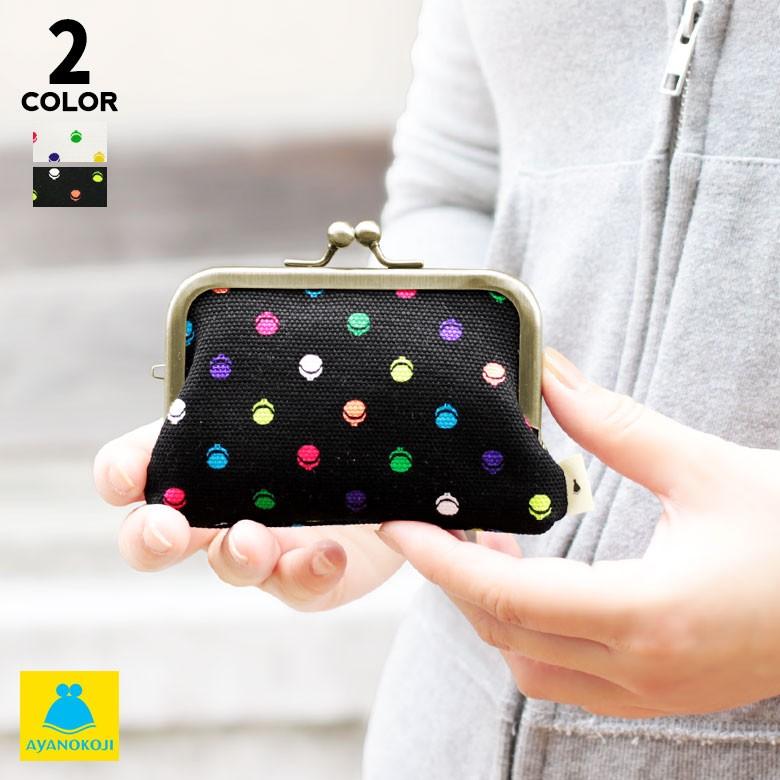 がま口 財布 3 5寸がま口コインケース 帆布 がまドット柄 財布 カード 小銭入れ がま口財布 M便 1 4 在庫商品 W 35coin Gd Ayanokoji 通販 Yahoo ショッピング