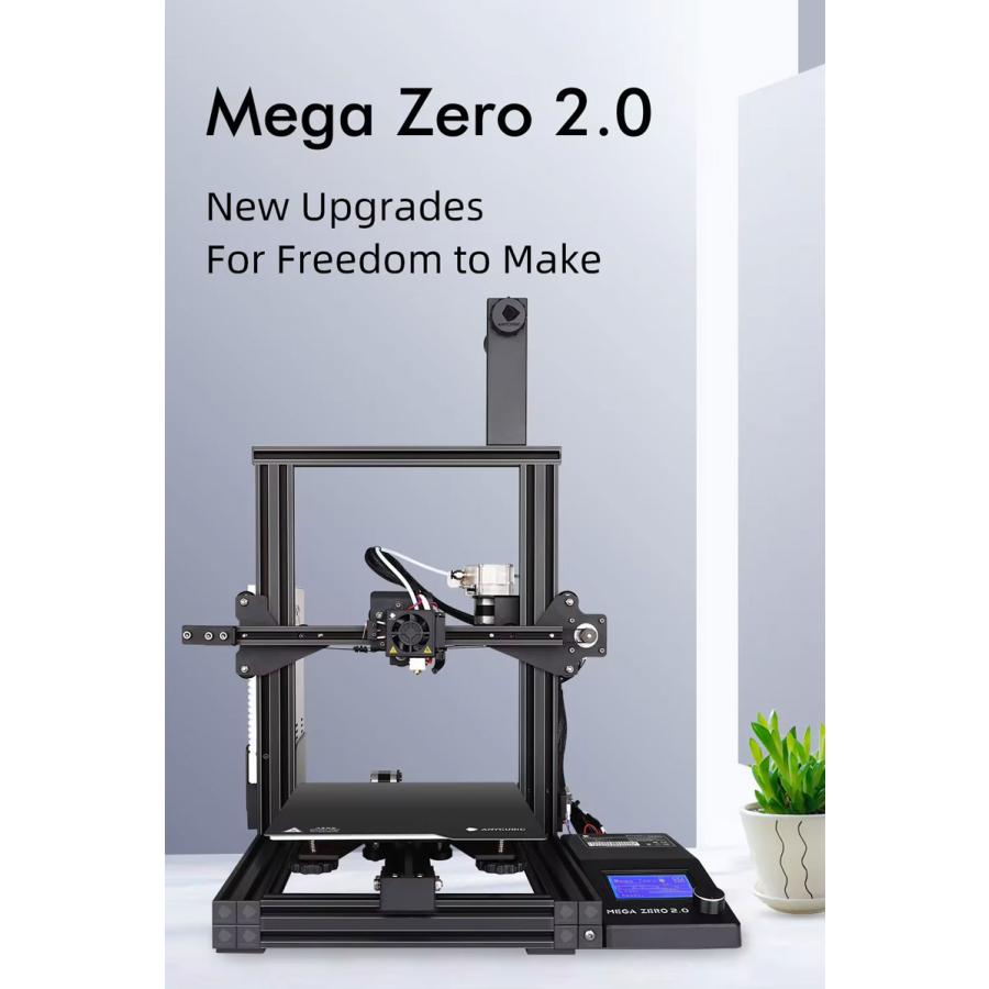 ANYCUBIC Mega Zero 3Dプリンター 高精度 印刷サイズ 220*220*250
