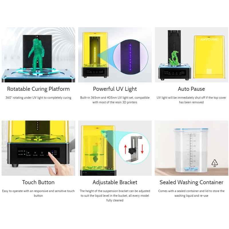 Anycubic 洗浄/UV硬化ボックス 【正規販売代理店】 : AYARDYahoo!店