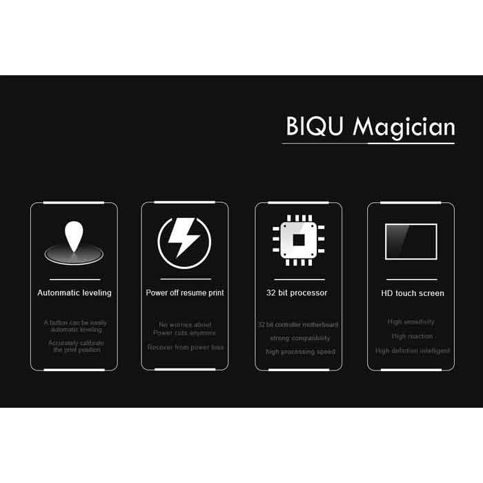 BIQU Magician 3Dプリンター100 * 150mm印刷サイズ、自動レベリング