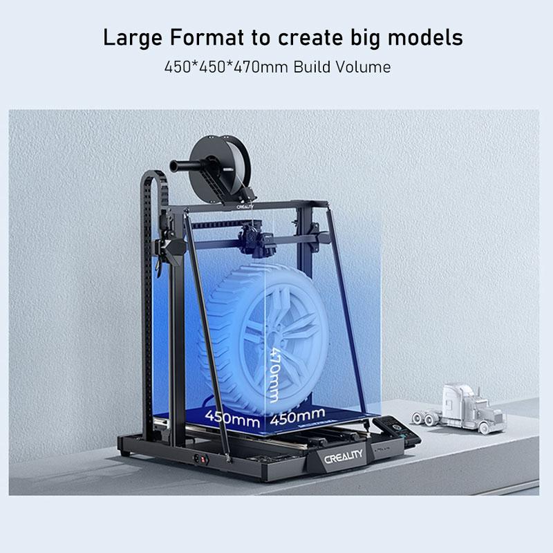 Creality CR-M4 大型3Dプリンター 450x450x470mm/デュアル Y 軸 Creality CR-M4 大型3Dプリンター 450x450x470mm/デュアル Y 軸