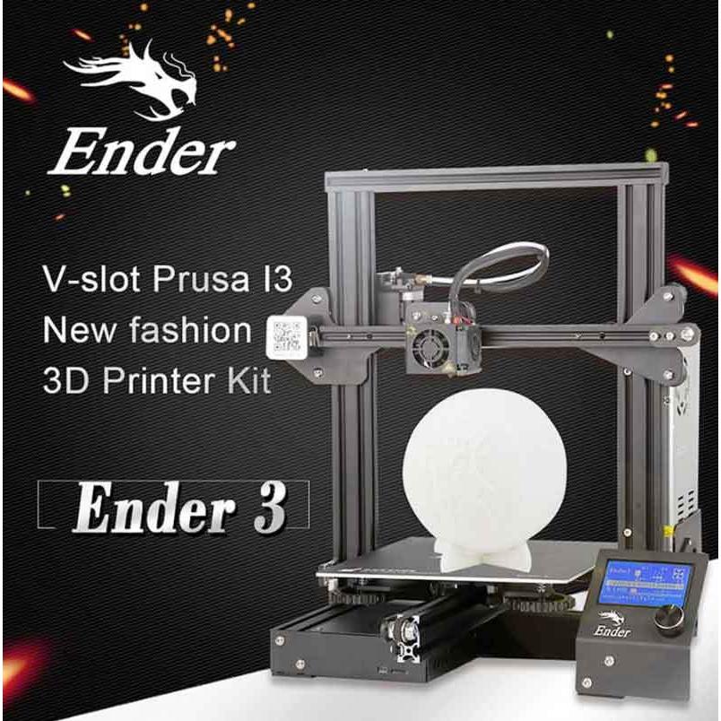 Creality3D Ender3  3Dプリンター (プラットフォームステッカー ブランド電源　DIY プリンターキット 高精度印刷 停電回復機能 最大印刷サイズ 220x220x250mm)