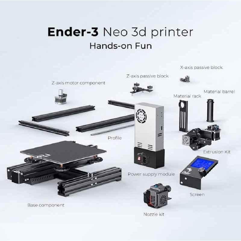 Creality Ender-3 Neo 3Dプリンター (CRタッチ自動ベッド Creality Ender-3 Neo 3Dプリンター (CRタッチ自動ベッド