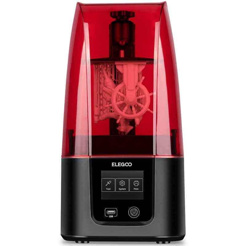 ELEGOO Mars3 UV光造形式 MSLA LCD 3Dプリンター 6.66イン チウルトラ 