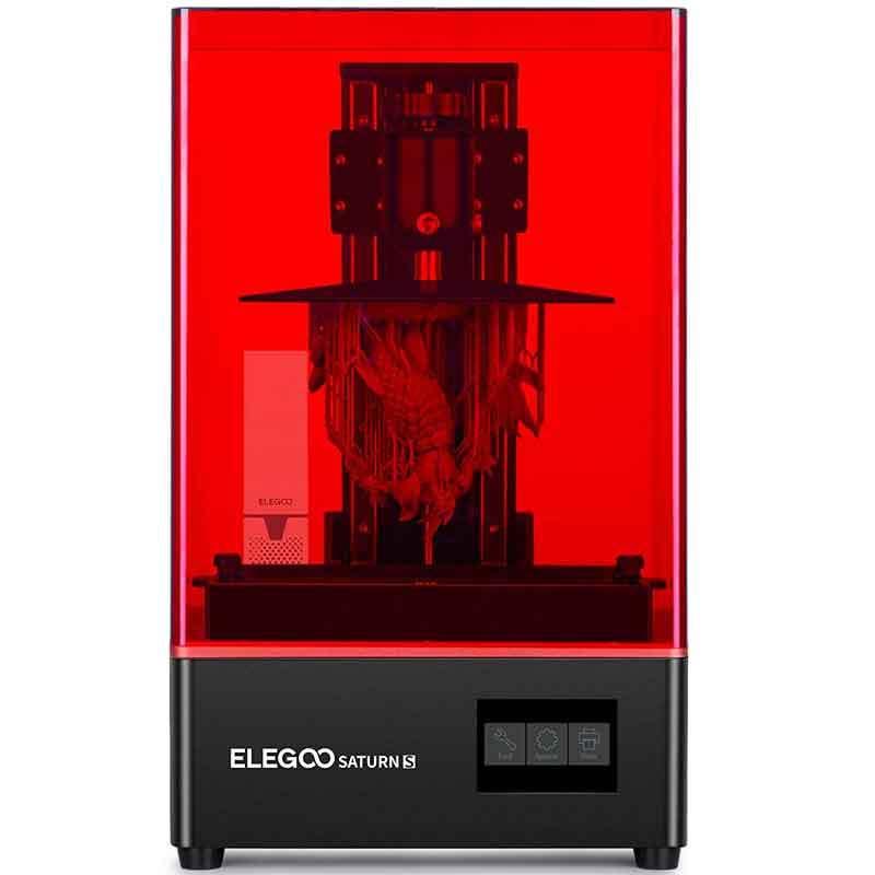 ELEGOO Saturn S MSLA 3Dプリンタ 9.1インチ 4KモノクロLCD オフライン