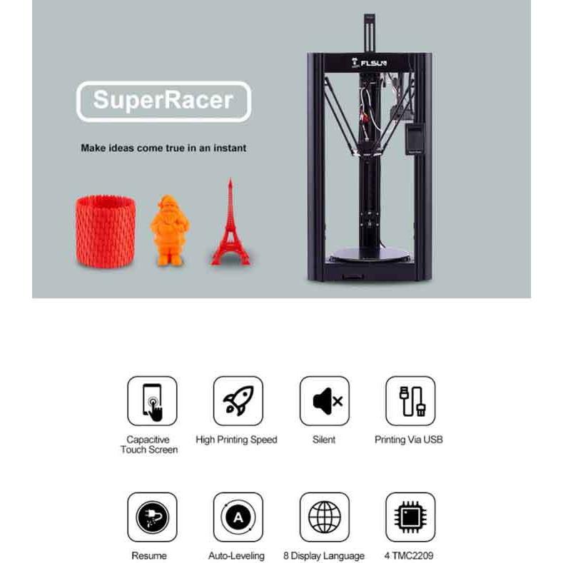FLSUN スーパーレーサー（SR）3Dプリンター260mmX330mm印刷サイズ/高速