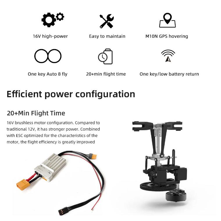 FLY WING（フライウイング） Bell206 6CH スケールヘリRTF GPS高度保持