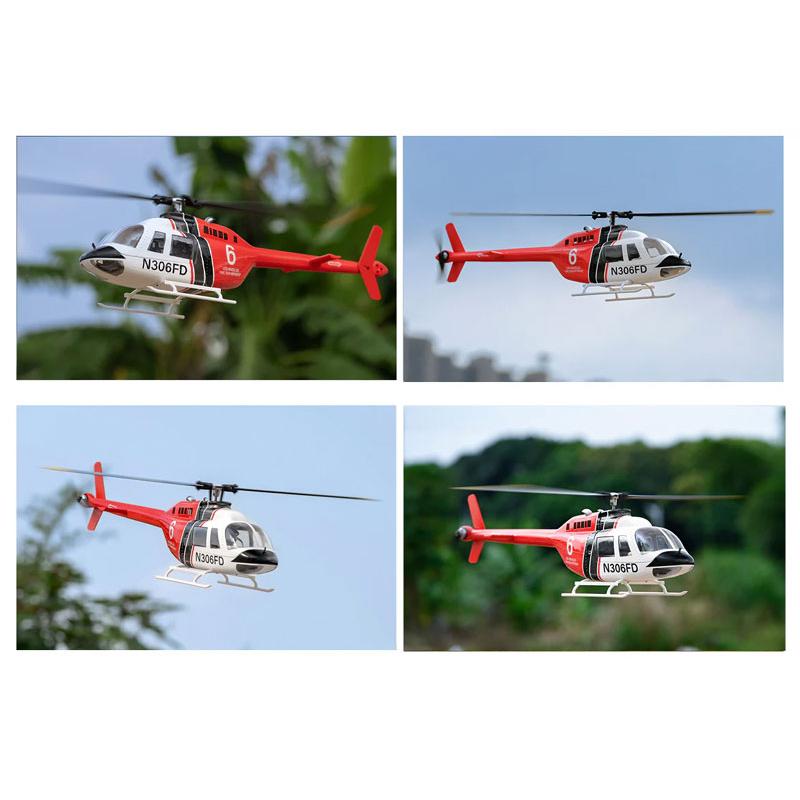 FLY WING（フライウイング） Bell206 6CH スケールヘリRTF GPS高度保持