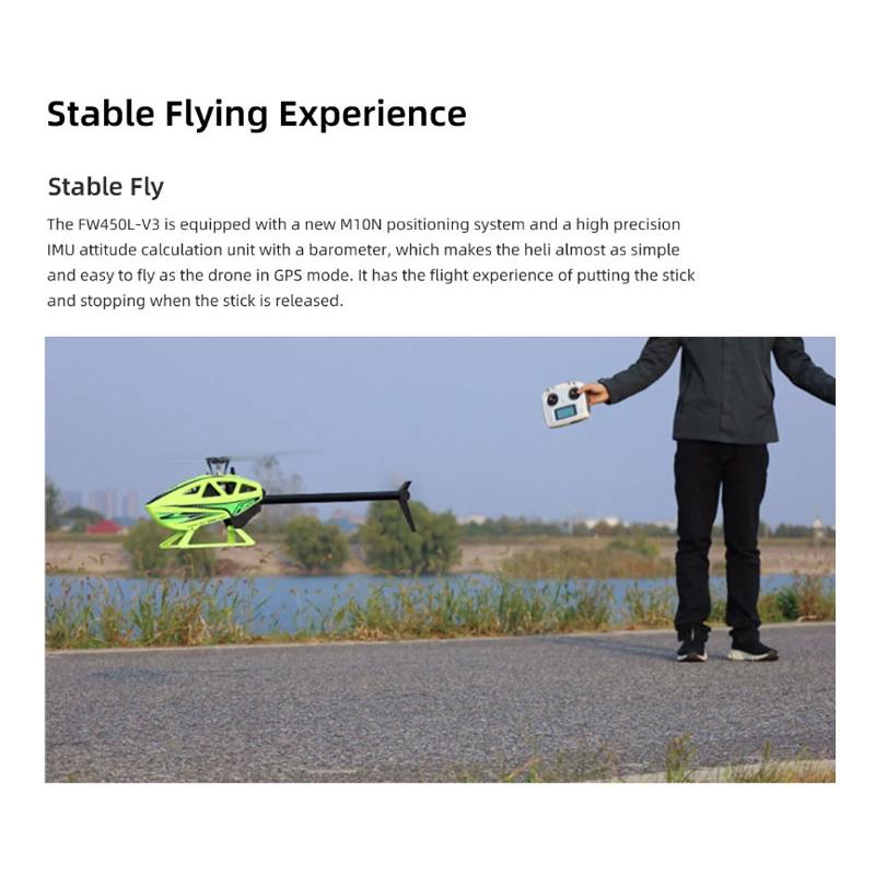 FLY WING(フライウイング) FW450L V3-RTF 6CH 3D アクロGPS FLY WING(フライウイング) FW450L V3-RTF 6CH 3D アクロGPS