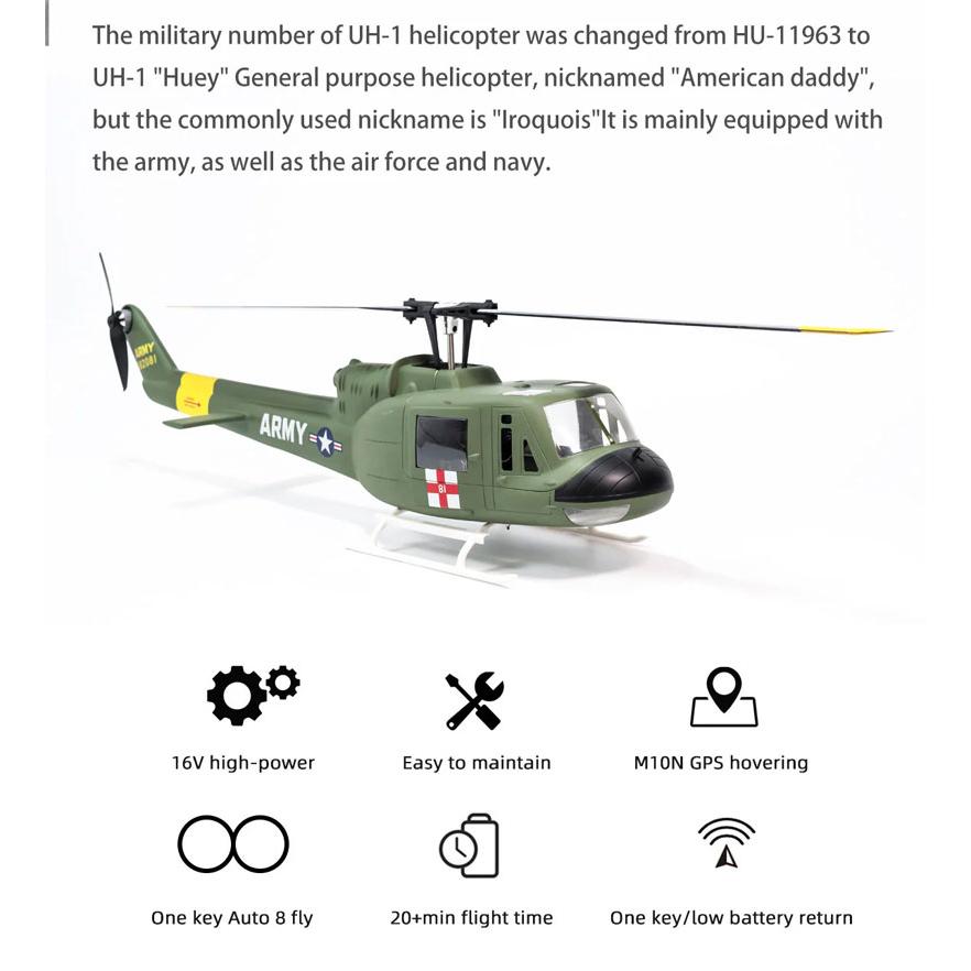 FLY WING(フライウイング)UH-1 Huey V4 6CH スケールヘリRTF FLY WING(フライウイング)UH-1 Huey V4 6CH スケールヘリRTF