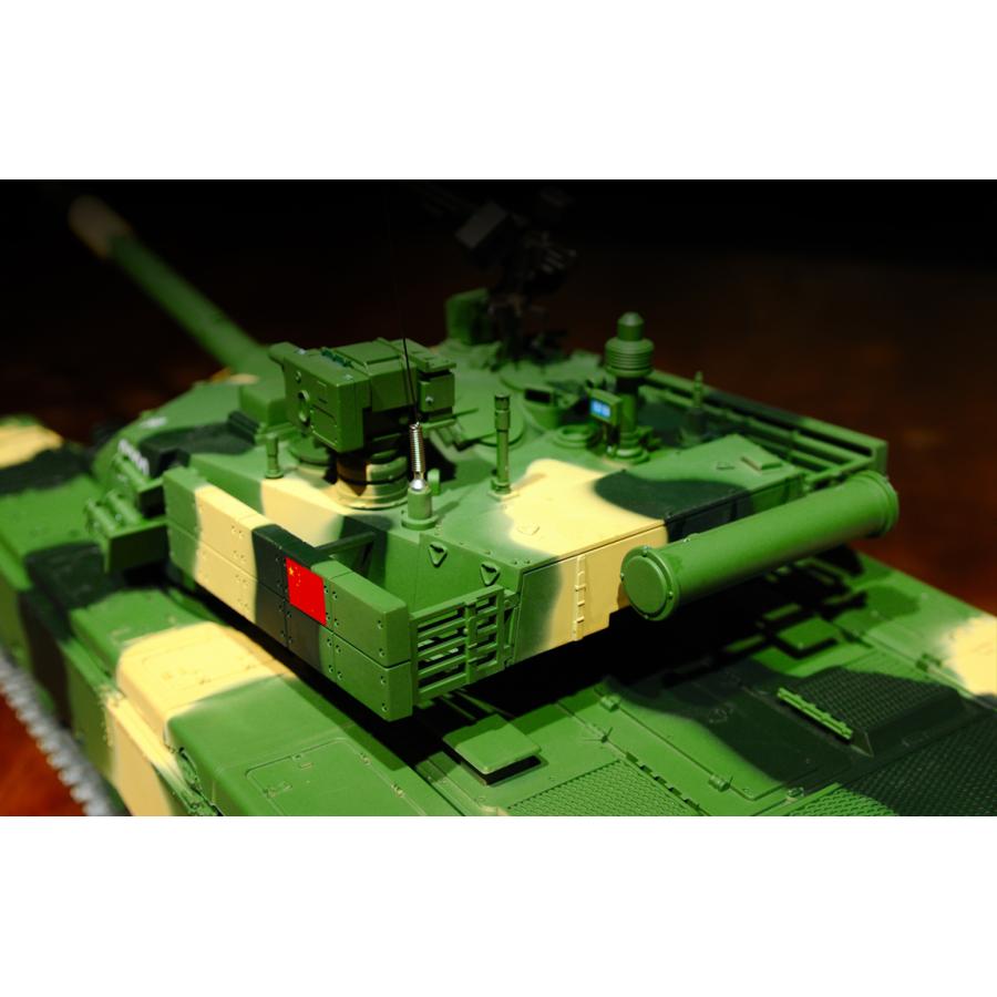 ラジコン戦車完成品ヘンロンHengLong 1/16 99A式戦車 ZTZ 99（2.4GHz・金属キャタピラ・金属スプロケ・アイドラー・BB・サウンド・発煙仕様） 3899A-1-PRO｜ayardshop｜04