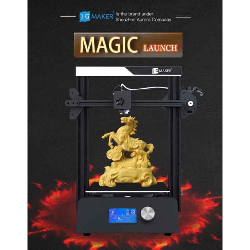 JGMaker MagicオールメタルフレームDIY 3Dプリンターキット220 * 220