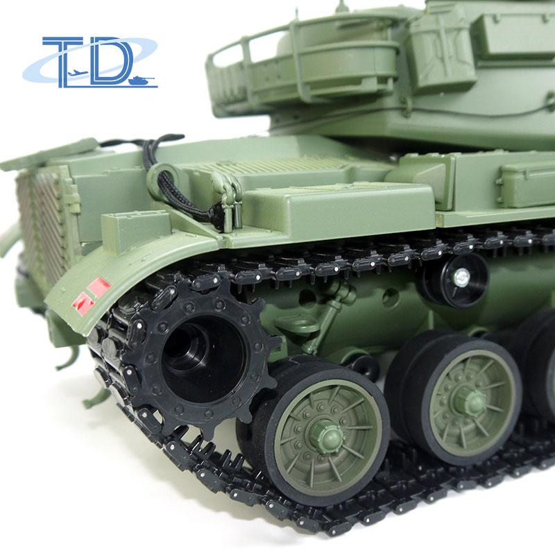 Tongde Model 1/16  M60A3 W/ERA USA  2.4GHz（プラ製ギアボックス・プラ製キャタピラ・プラ製ホイール・BBリコイル・サウンド・発煙仕様）M2022-3の画像