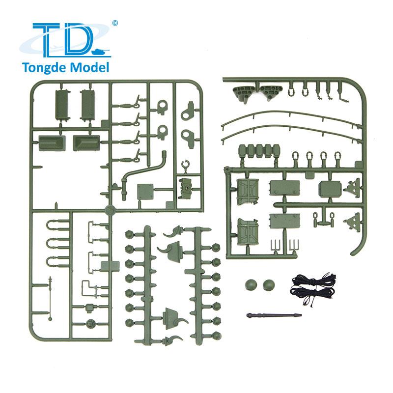 Tongde Model 1/16  M60A3 W/ERA USA  2.4GHz（プラ製ギアボックス・プラ製キャタピラ・プラ製ホイール・BBリコイル・サウンド・発煙仕様）M2022-3の画像