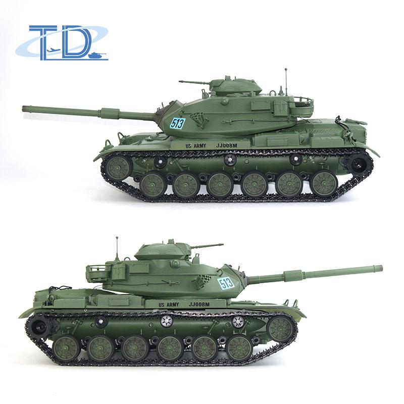 Tongde Model 1/16  M60A3 W/ERA USA  2.4GHz（プラ製ギアボックス・プラ製キャタピラ・プラ製ホイール・BBリコイル・サウンド・発煙仕様）M2022-3の画像