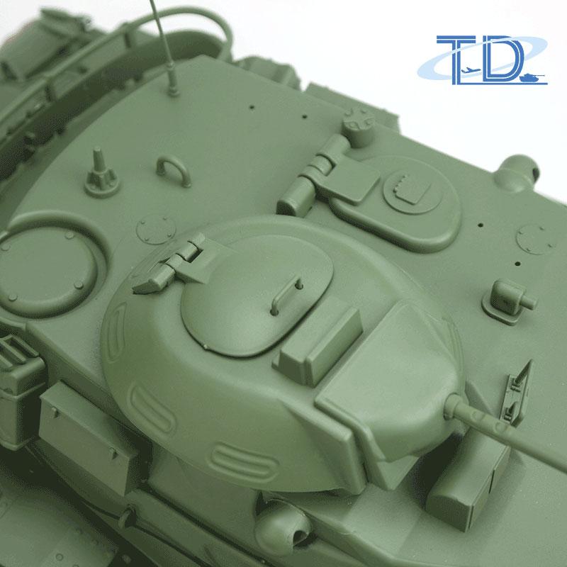 Tongde Model 1/16  M60A3 W/ERA USA  2.4GHz（プラ製ギアボックス・プラ製キャタピラ・プラ製ホイール・BBリコイル・サウンド・発煙仕様）M2022-3の画像