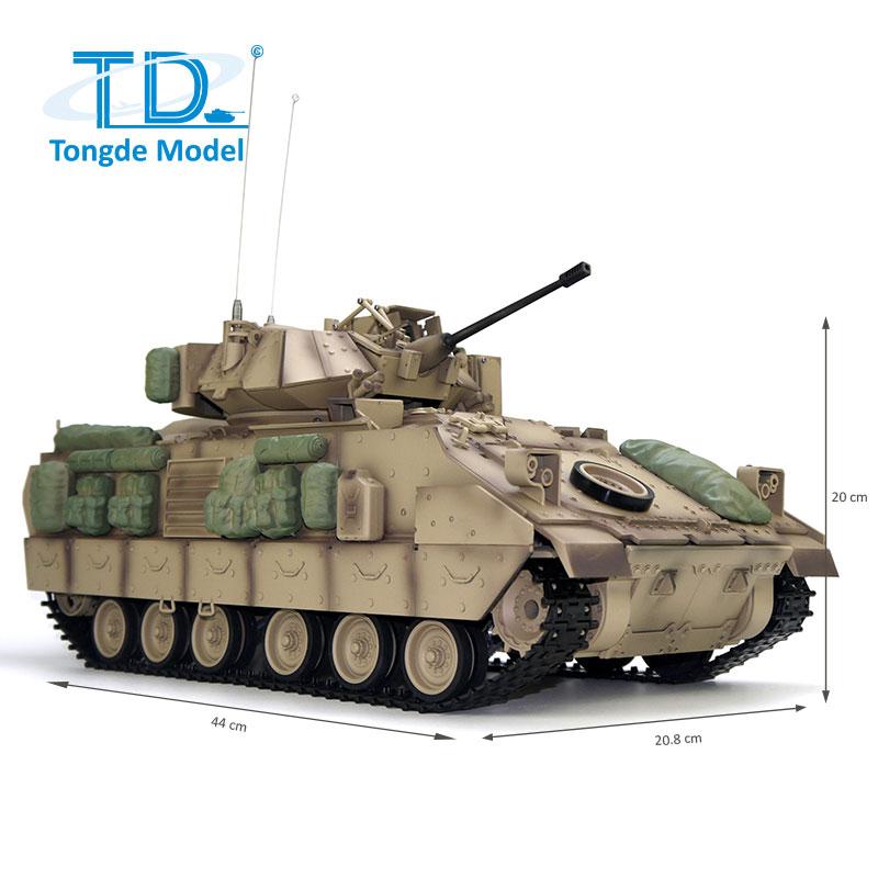 Tongde Model 1/16 M2A2 ブラッドレー Bradley 2.4GHz（プラ製ギア