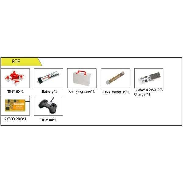KingKong TINY 6X 65mm レーシングドローン RTF Mode1(KINGKONG/LDARC TINY 6X 65mm Micro Racing FPV Quadcopter RTF)|ayardshop|02