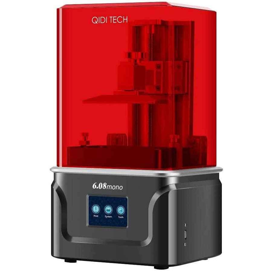 QIDI TECH Shadow 6.08 mono 光造形式 LCD 3Dプリンター、6.08モノ