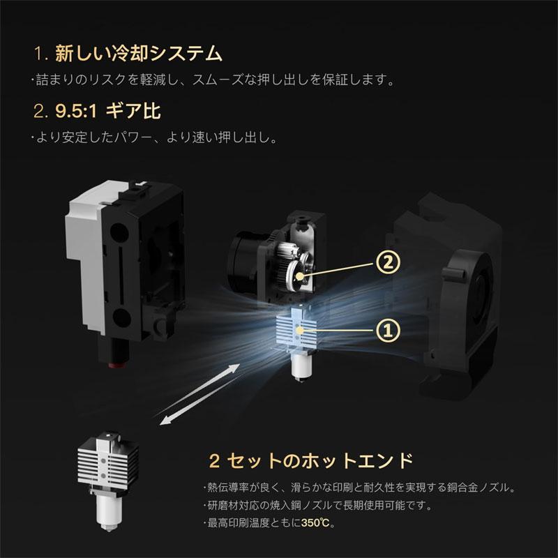 QIDI TECHNOLOGY/チーディーテクノロジー インダストリアルグレード：X-MAX3 3Dプリンター,600mm/s高速プリント,全自動レベリング,65℃チャンバーヒート｜ayardshop｜05