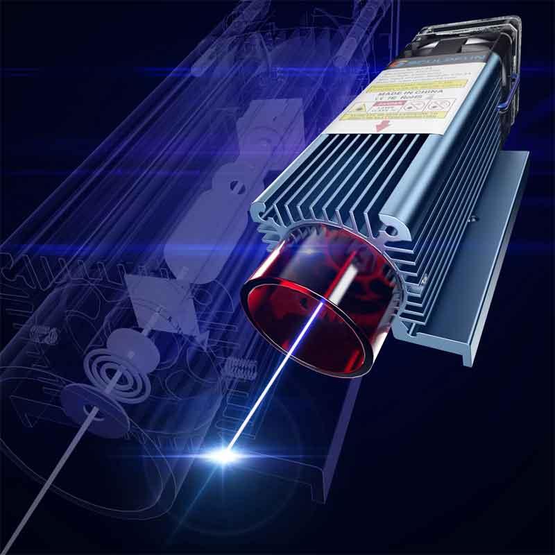 SCULPFUN S9 5.5Wレーザー彫刻機 超薄型レーザービーム410x420mm 彫刻