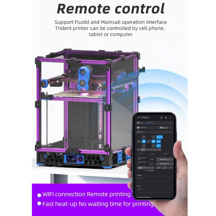 SIBOOR Voron Trident 3Dプリンター組立キット 350x350x250mm印刷