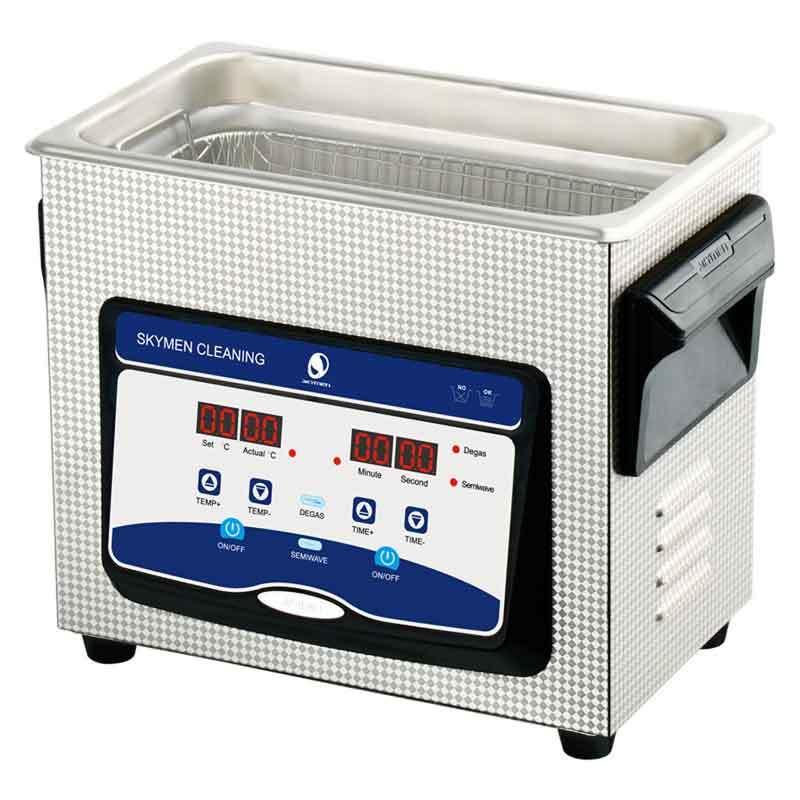 Skymen 超音波洗浄機 ステンレス鋼 デジタル制御3.2L 120W 40kHz JP