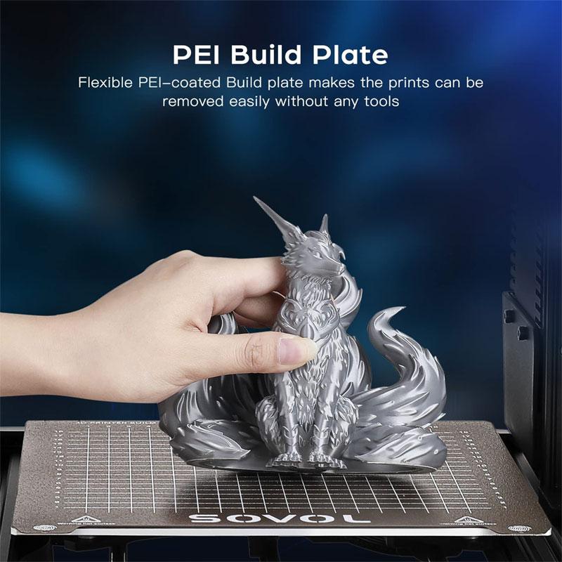 Sovol3D SV06 3Dプリンター （300°C高温印刷/25点自動レベリング/PEI