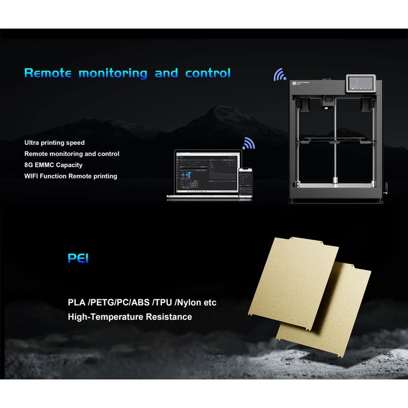 TwoTrees SK1 CoreXY 3D プリンター最大印刷速度 700 mm/s Z