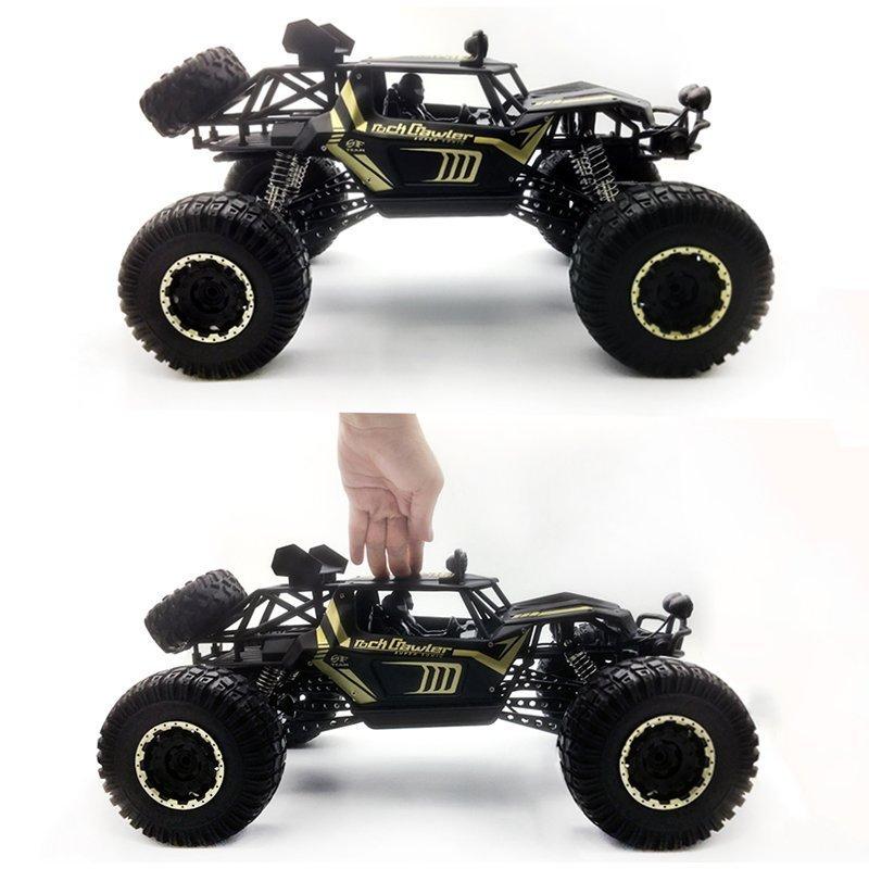 超歓迎 ラジコンカー 4wd Rcカー 1 8 オフロード プレゼント 子供 お歳暮 クリスマス 初心者向け リモコンおもちゃ 車おもちゃ 電動 50cm 自動車 カラー シャンパンゴールド