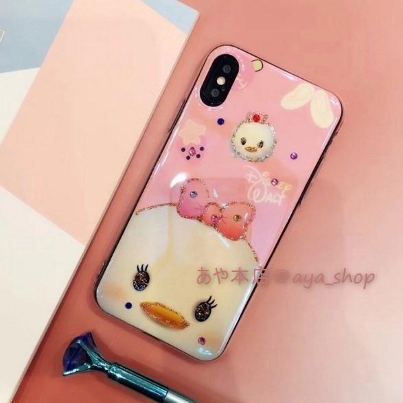 デイジーダック iphoneケース スマホケース キャラクター ディズニー