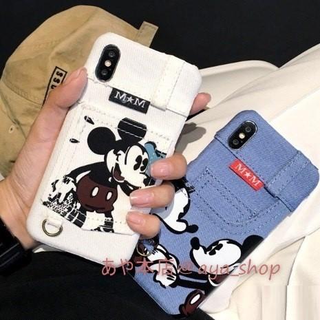 ミッキー デニム Iphoneケース スマホケース キャラクター ディズニー 携帯ケース アイフォンケース I 014 あや本店 通販 Yahoo ショッピング
