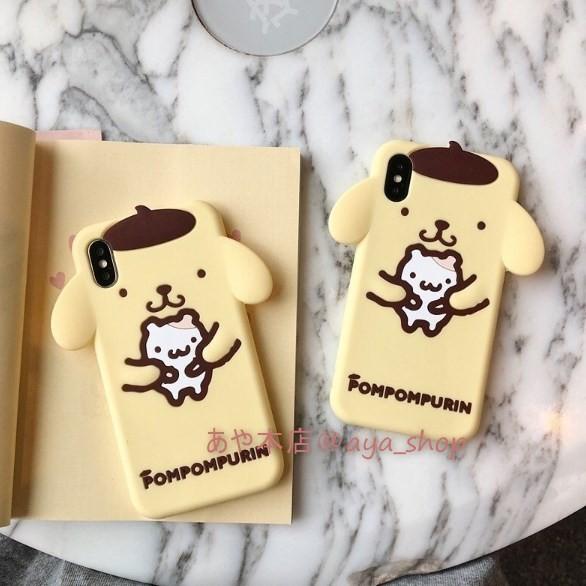 ポムポムプリン Iphoneケース スマホケース キャラクター シリコン 携帯ケース アイフォンケース サンリオ I 0 あや本店 通販 Yahoo ショッピング