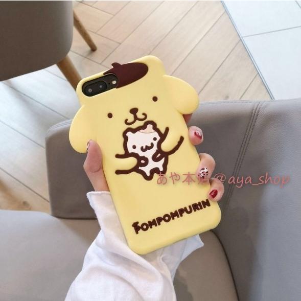 ポムポムプリン Iphoneケース スマホケース キャラクター シリコン 携帯ケース アイフォンケース サンリオ I 0 あや本店 通販 Yahoo ショッピング
