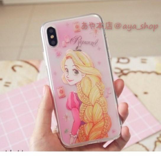 ラプンツェル アリエル iphoneケース スマホケース キャラクター