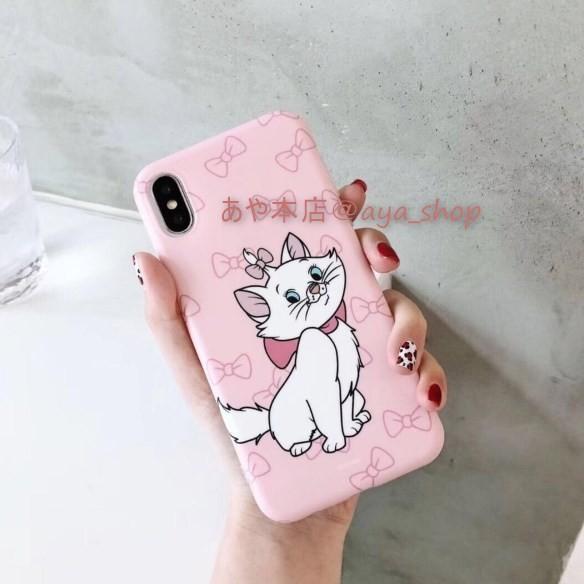 ヒグチユウコ　おしゃれキャット　マリーちゃんスマホケース Disney 【直営買付】】ディズニー×ヒグチユウコ マリー おしゃれ