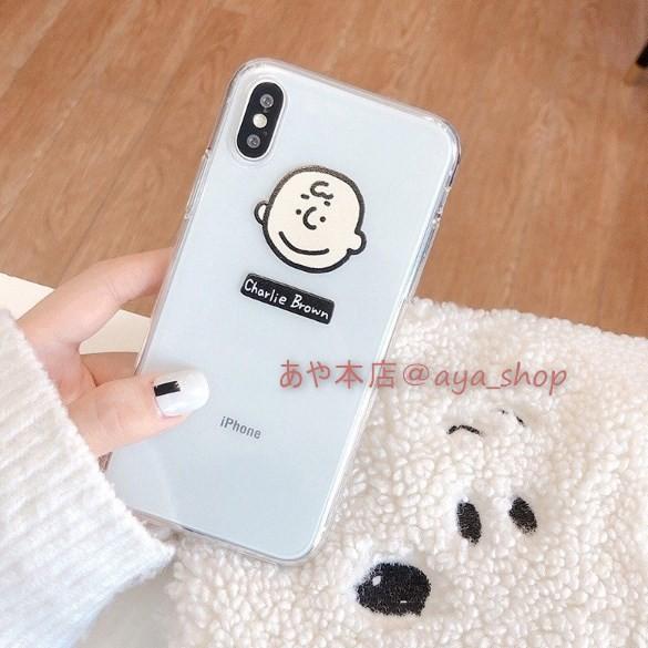 シンプル可愛い スヌーピー チャーリーブラン iphoneケース スマホケース キャラクター 携帯ケース アイフォンケース｜ayashop｜03