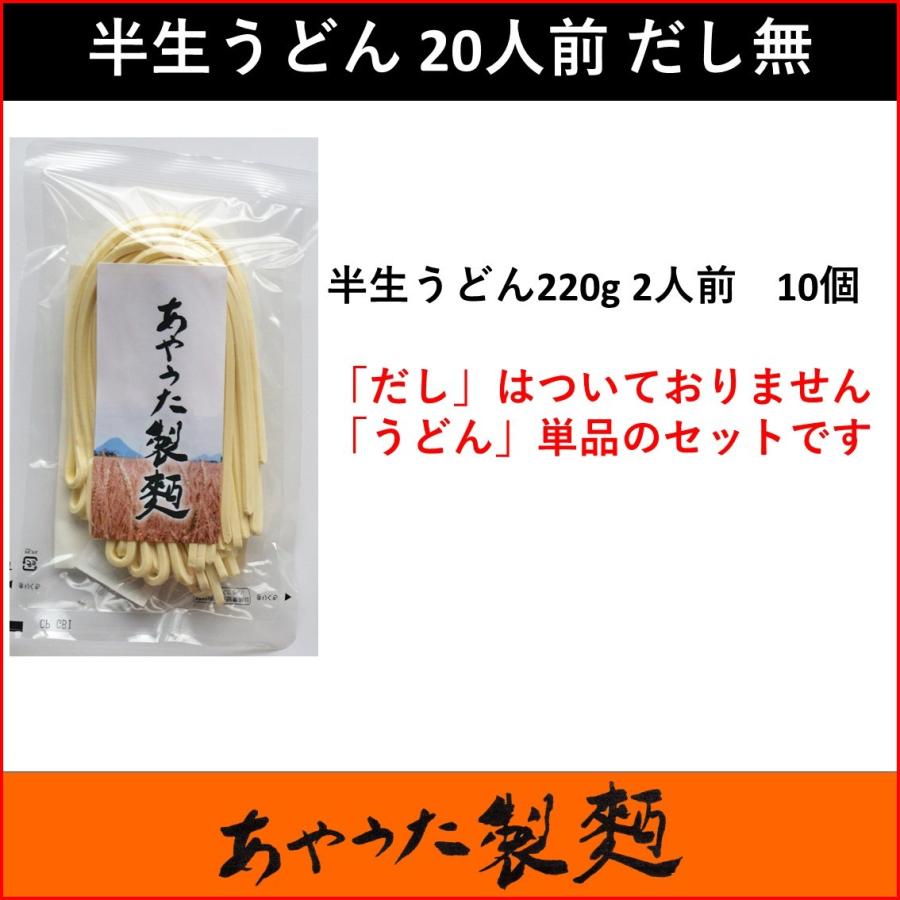 半生うどん20人前【つゆ無】【常温】【送料無料】 |  | 01
