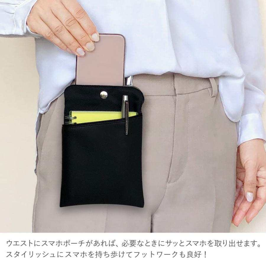ウエストポーチ レディース 仕事 作業 スマホポーチ ウエストバッグ